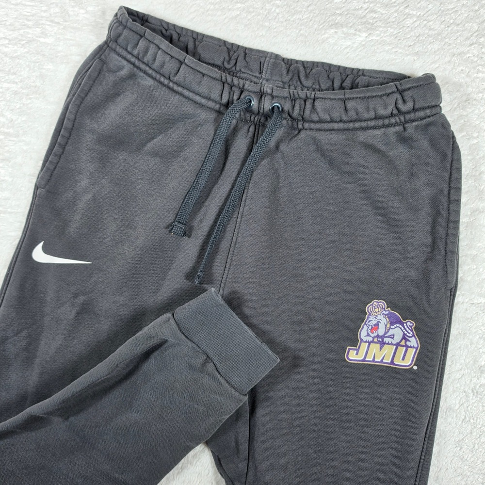 Nike Club Fleece Jogger JMU Mens S Dark Gray M71845D Athletic Sweatpants
